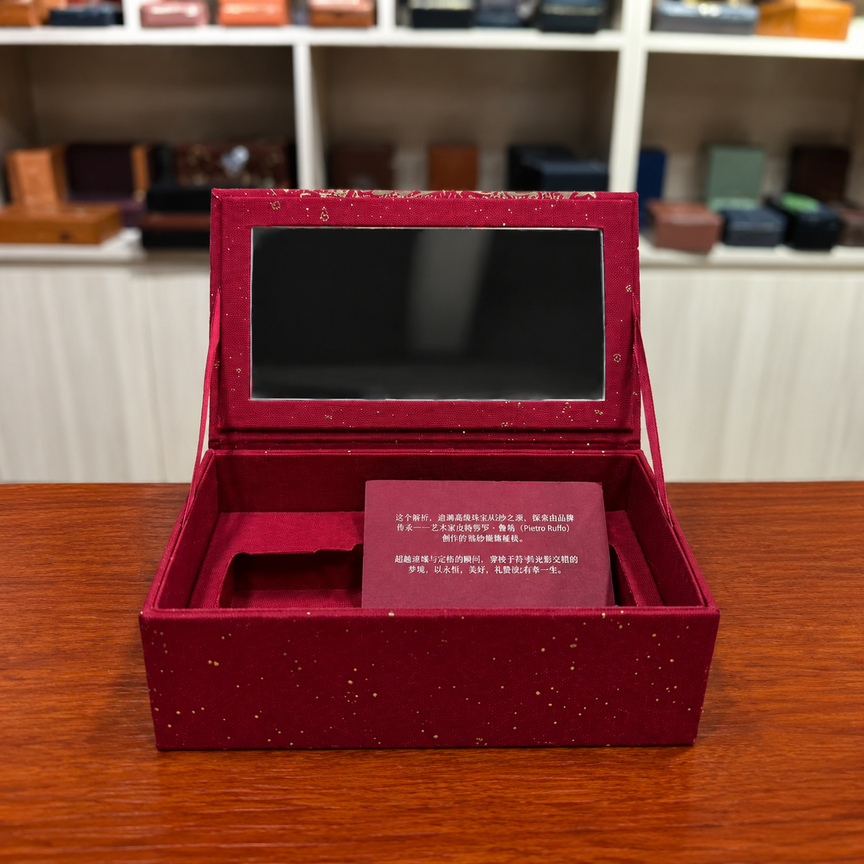 Premium Leather Box Custom Perfume Packaging for Boutique Fragrance Brands