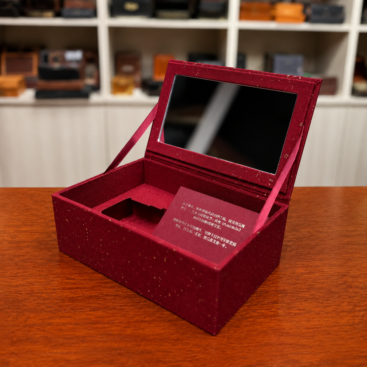 Premium Leather Box Custom Perfume Packaging for Boutique Fragrance Brands