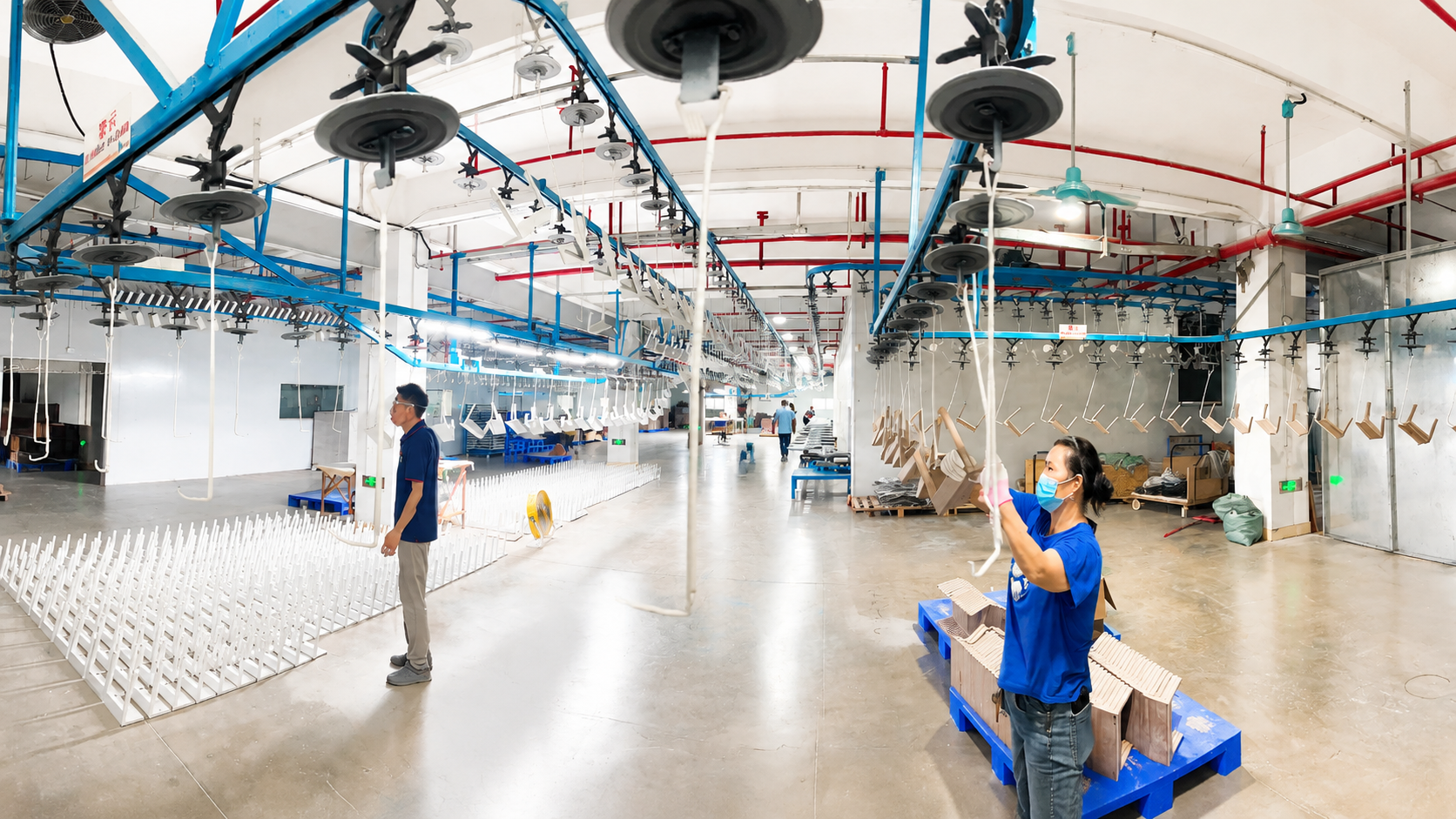 Factory ventilation and drying system