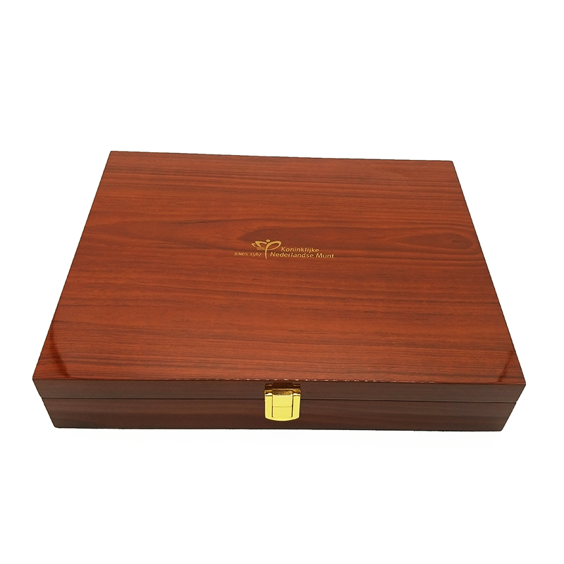 Wooden Packaging Collection Gift Box for Commemorative Coins