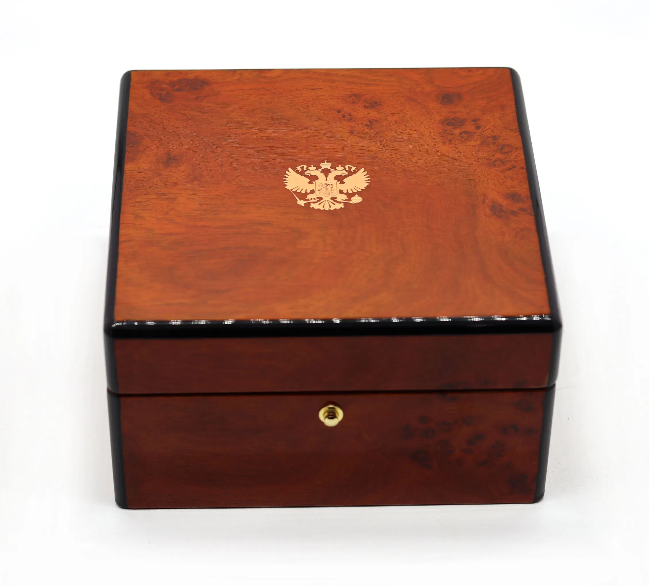 Custom High End Piano Painting Wooden Single Watch Gift Box
