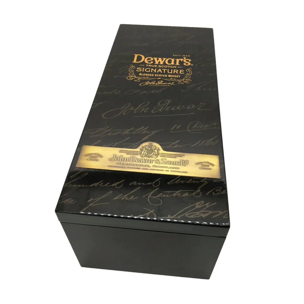 Luxury High End Wooden Packaging Scotch Whisky Wine Packaging Box