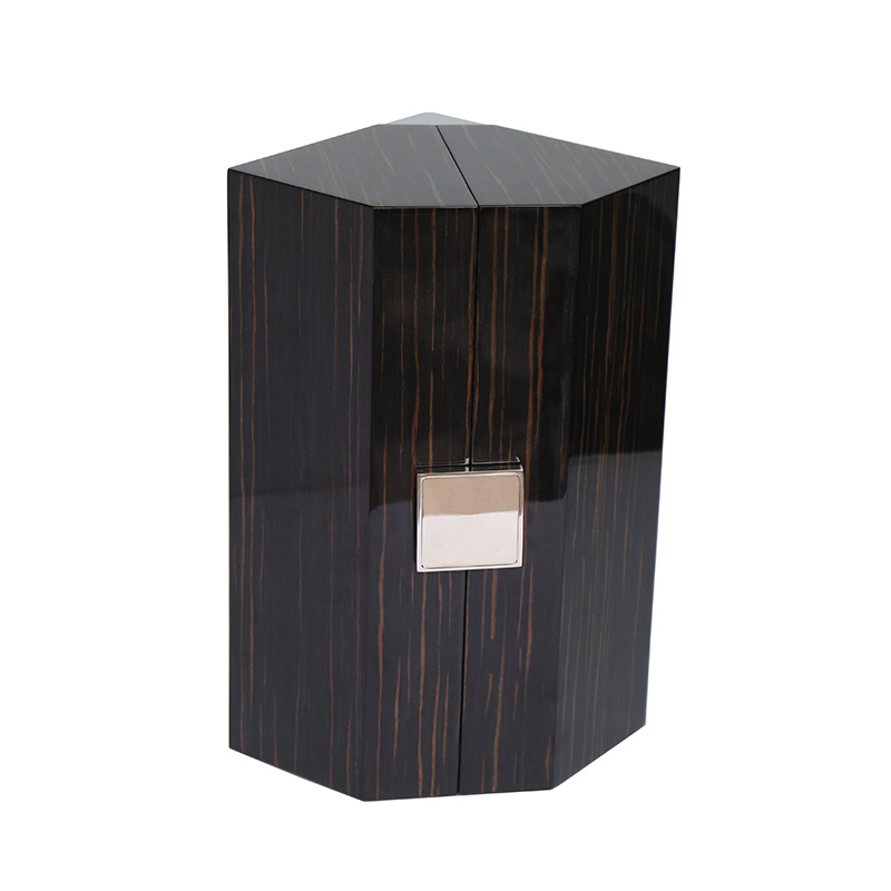 Luxury High Glossy Piano Lacquer Finished Wooden Wine Gift Box