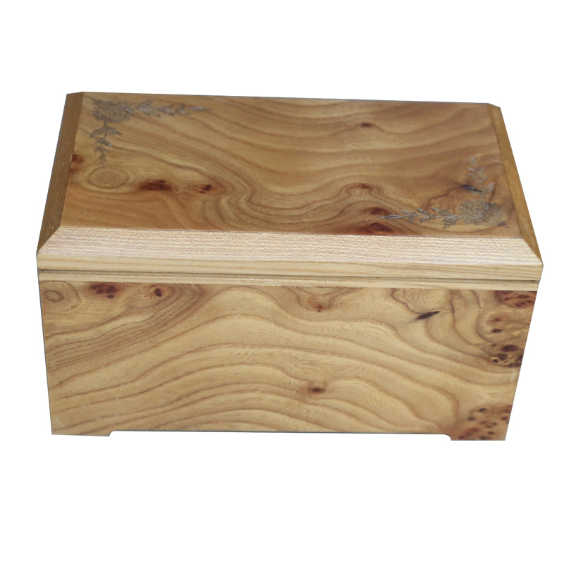 Custom Wood Cremation Urns Box Various Size Wooden Pet Urns