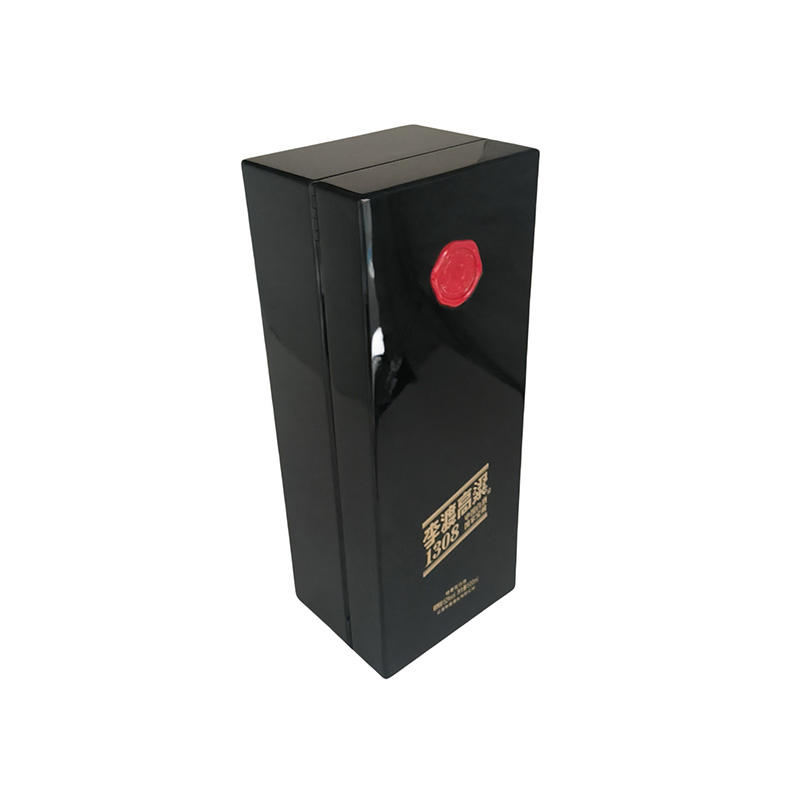 Customized Luxury High Gloss Lacquer Wooden Wine Box for Elegant Gifts
