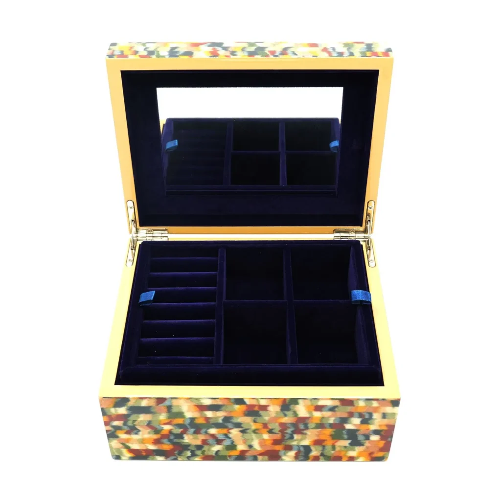 OEM Fashion Necklace Jewellery Gift Packaging Box Bracelet Wooden Storage Box