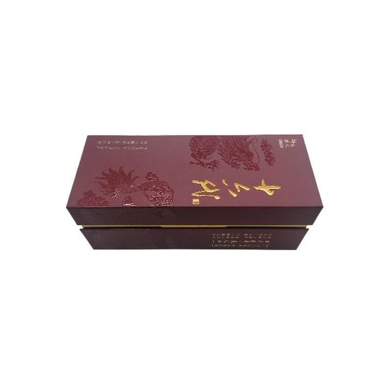 Customized Luxury Rectangular Cardboard Packaging Gift Wine Box