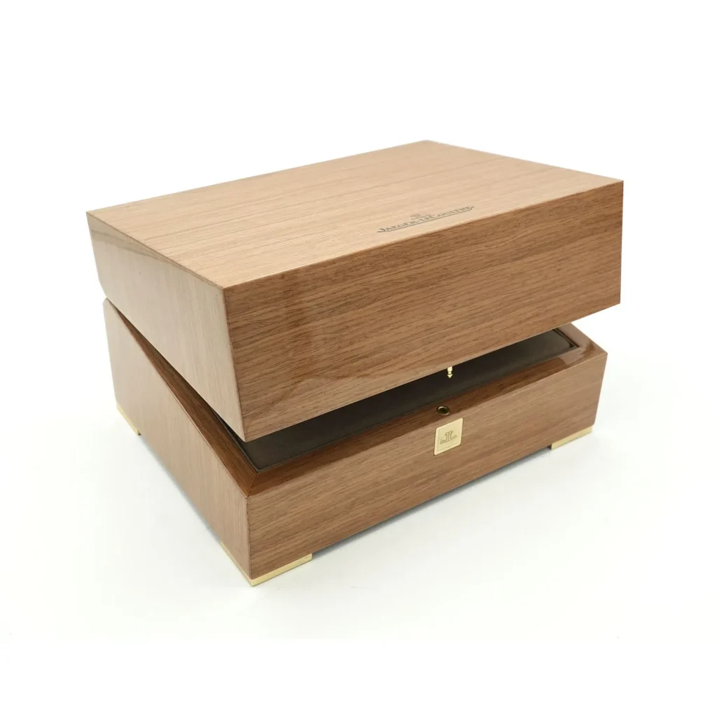 Customized Wood Elegant 1-Slot Gift Watch Packaging Box for Watch Storage