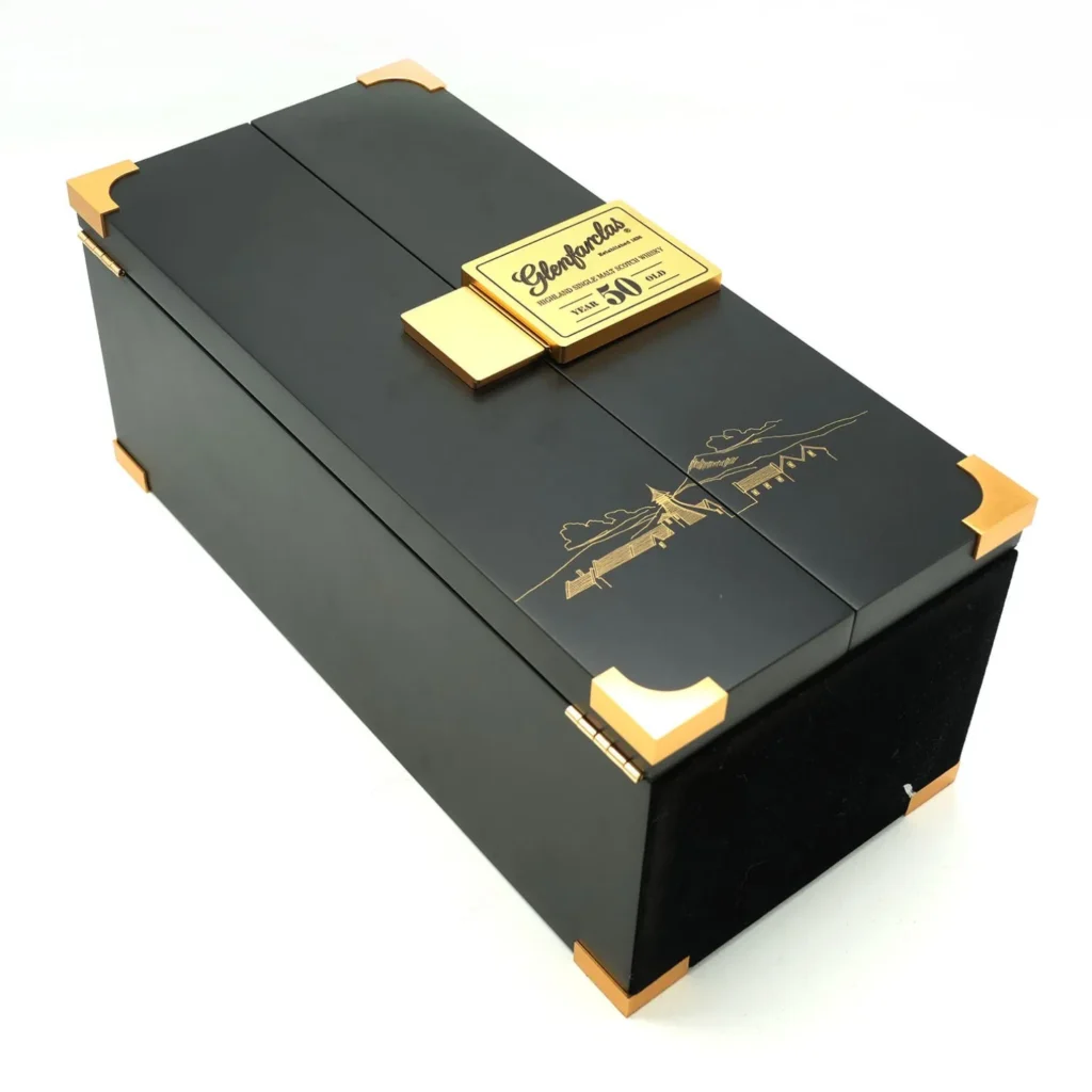 Custom Branded Luxury Wooden Packaging Single Bottle Whiskey Red Wine Gift Boxes with Logo