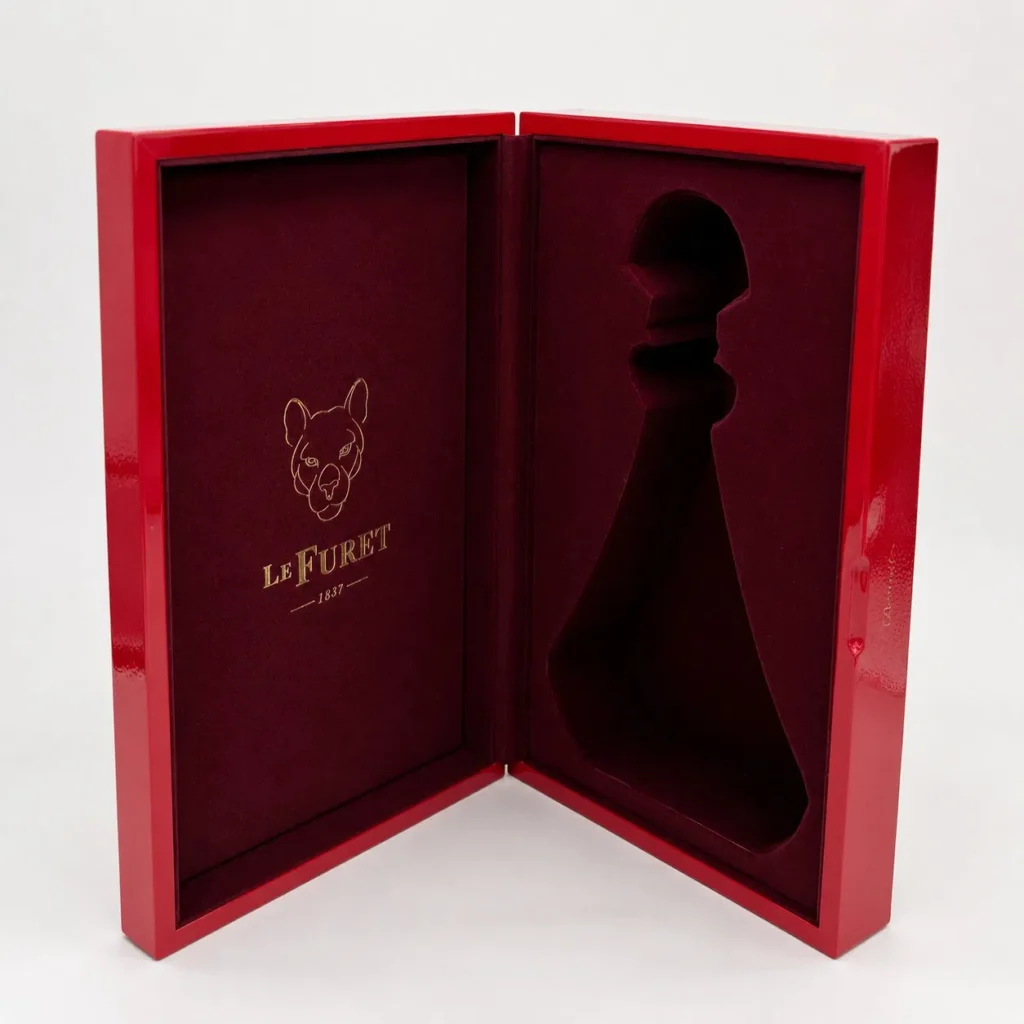 Luxury Perfume Organizer Box for Women, Elegant Fragrance Storage Case with Premium Gift Box Design