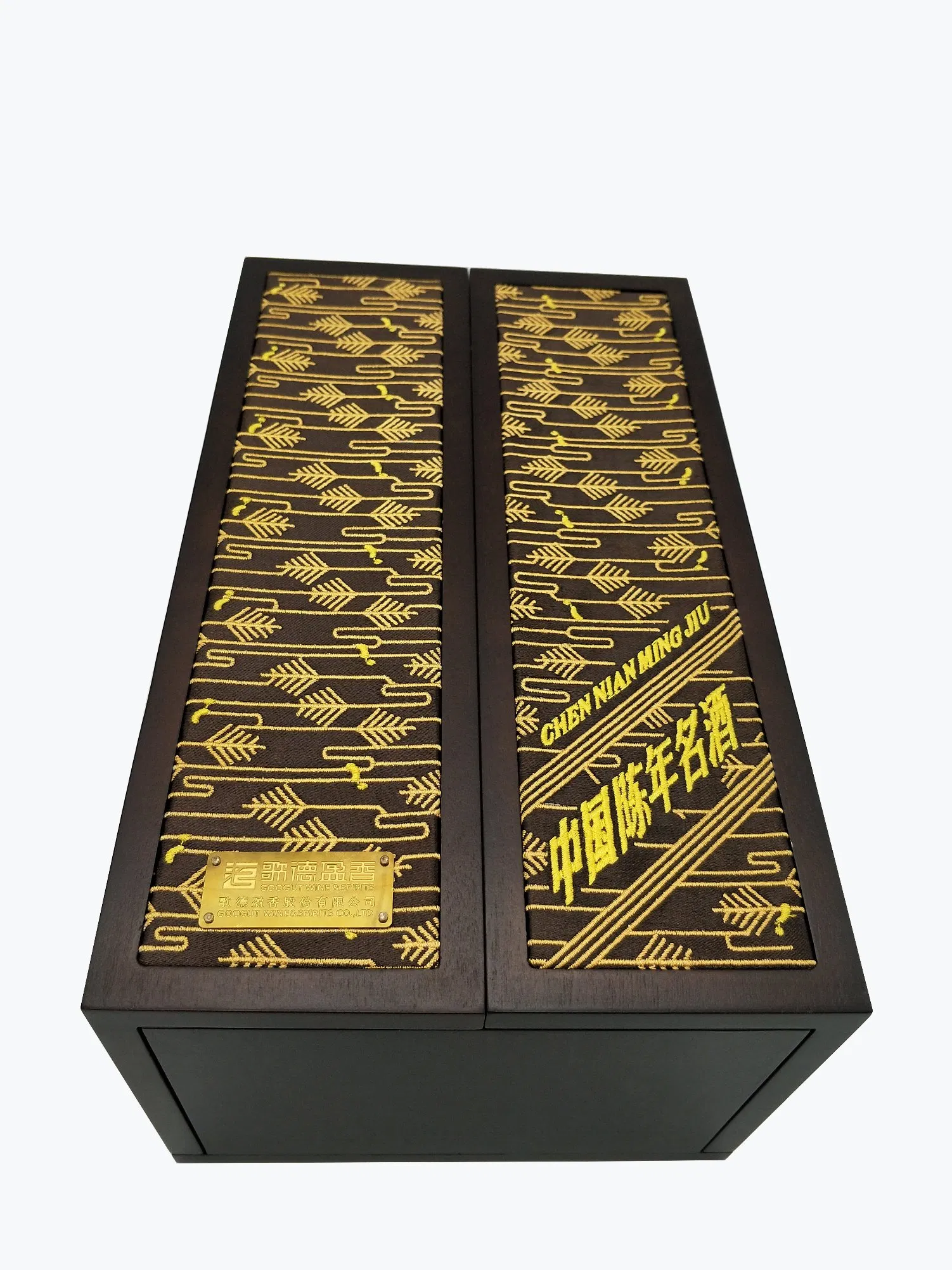 OEM Design Classsical Matte Painted Wooden Packaging Wine Box