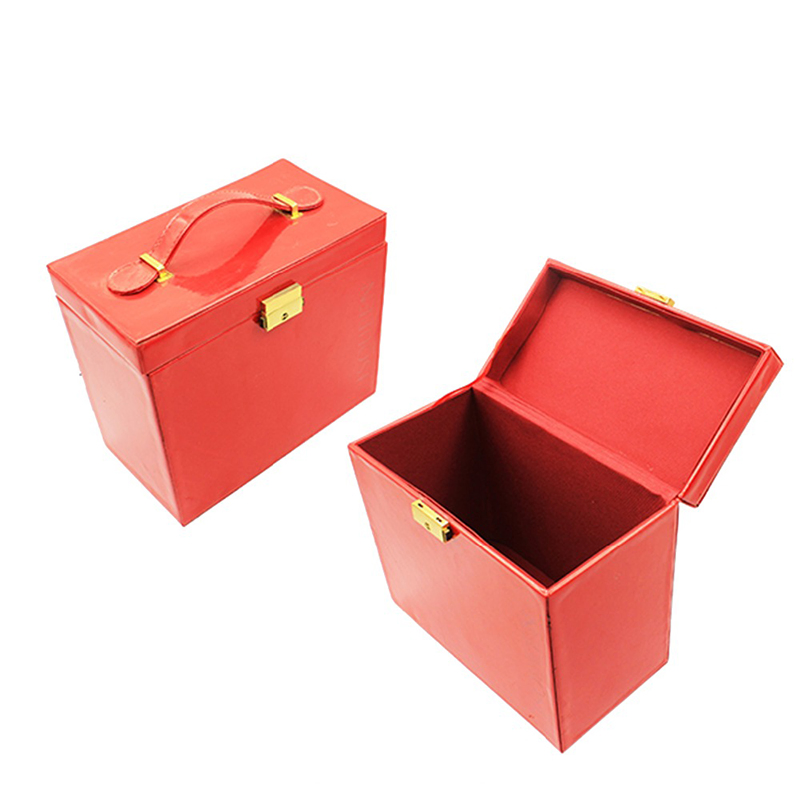 Arabic Square PU Leather Packaging Fashion Perfume Gift Box