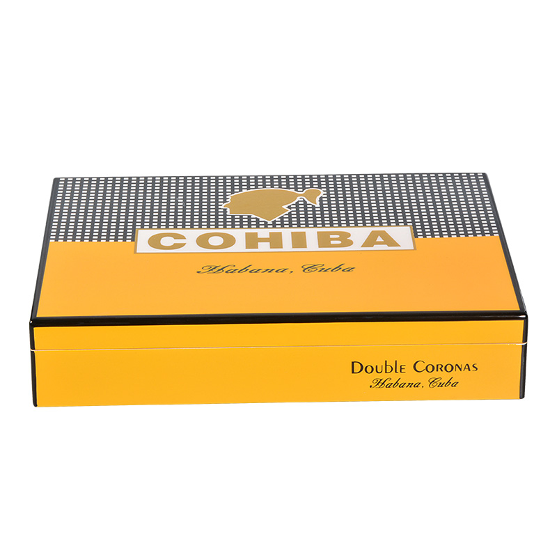 Custom Modern Spanish Cedar High Gloss Piano Lacquer Wooden Cigar Packaging Box
