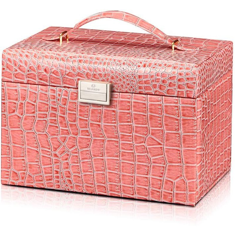 Leather Packaging Storage Box Jewelry Box for Necklaces/Earrings/Rings/Watches
