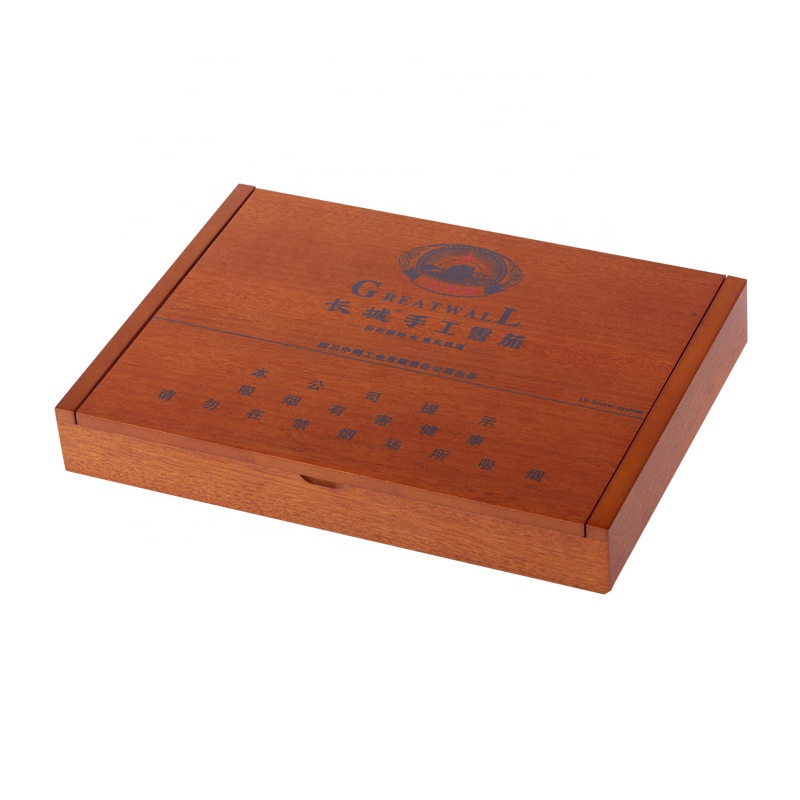 Customized Logo Luxury Humidor Travel Cedar Box Classic Retro Mini Easy Carried Cigar Box