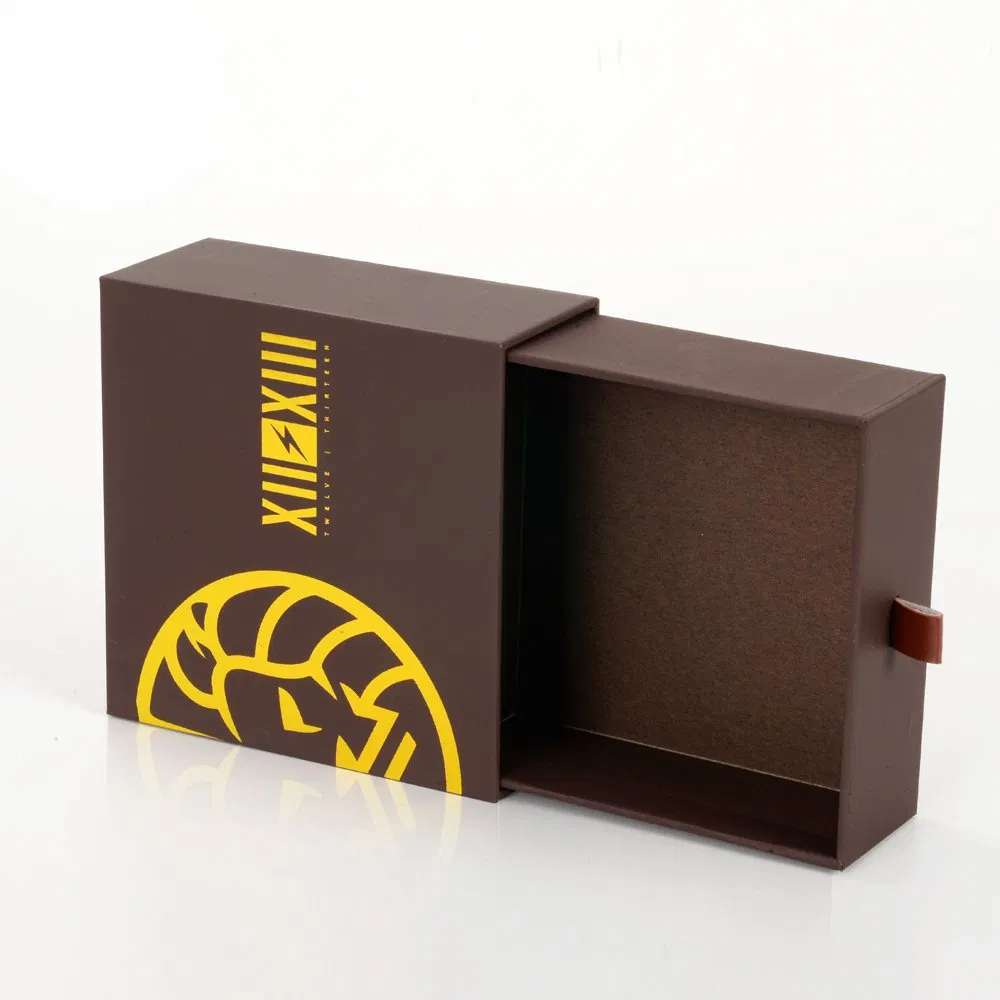 Custom Design Luxury Packaging Slide Boxes Cardboard Drawer Storage Paper Gift Box