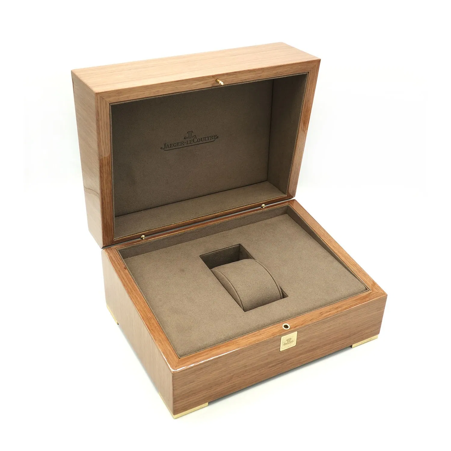 Customized Luxury Partial Hard Cases Watch Packaging Wooden Gift Watch Box