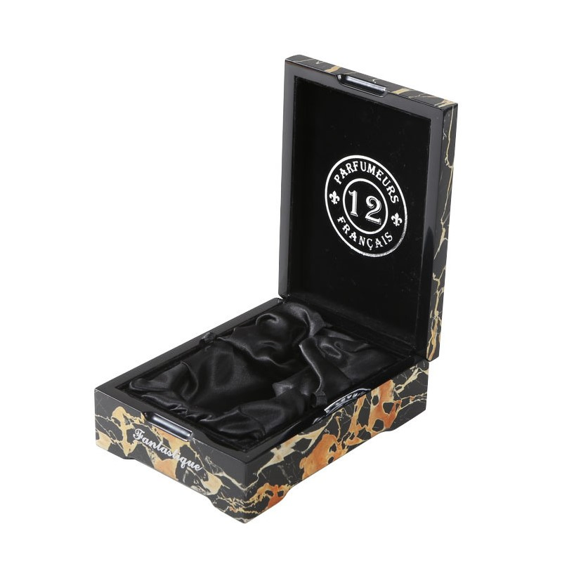 Custom Logo Design Stone Texture Matt Fashion Perfume Boxes for Men Gifts
