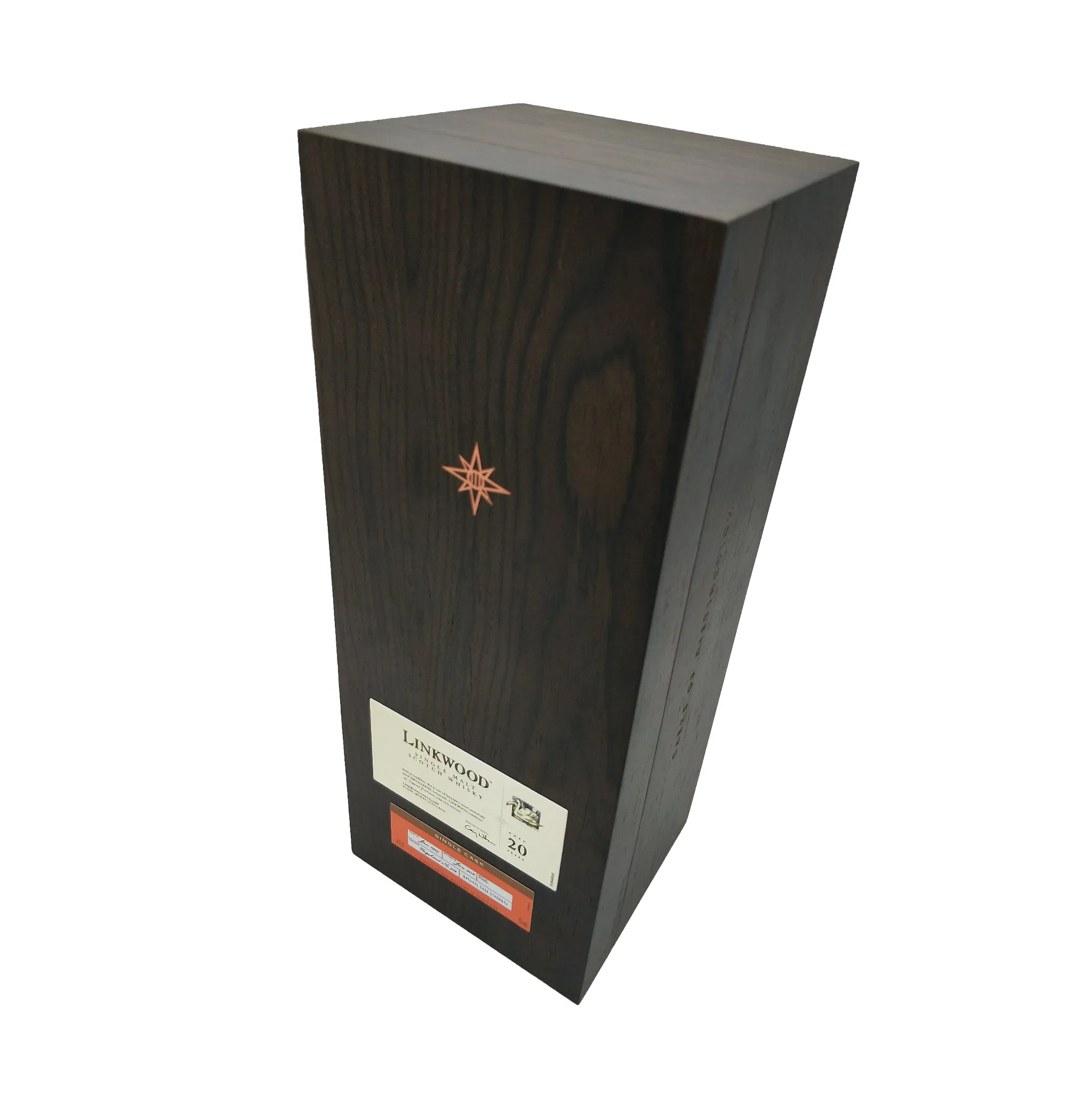 Custom Classic Wooden Single Malt Scotch Whisky Packaging Gift Box