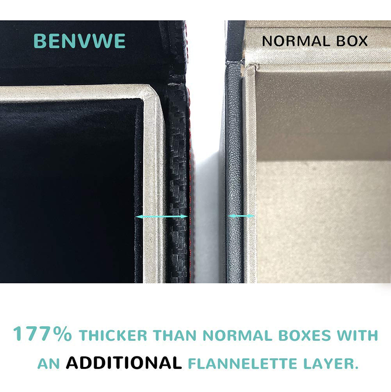 OEM Luxury Large Capacity Leather Storage Box for Mobile Phone / Card / Car Key