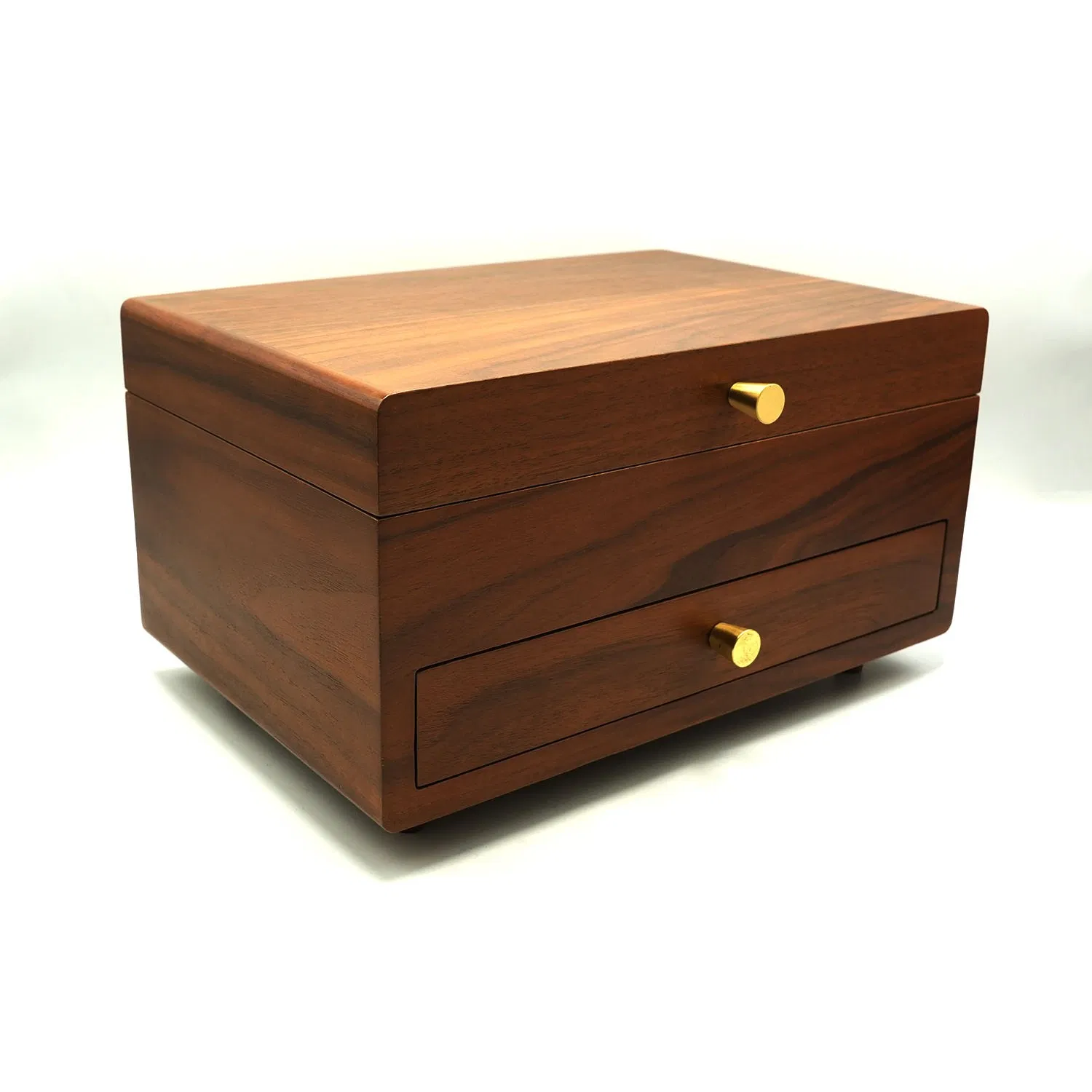 Customized Wood Big Jewelry Collection Gift Box Wooden Package Necklace Box
