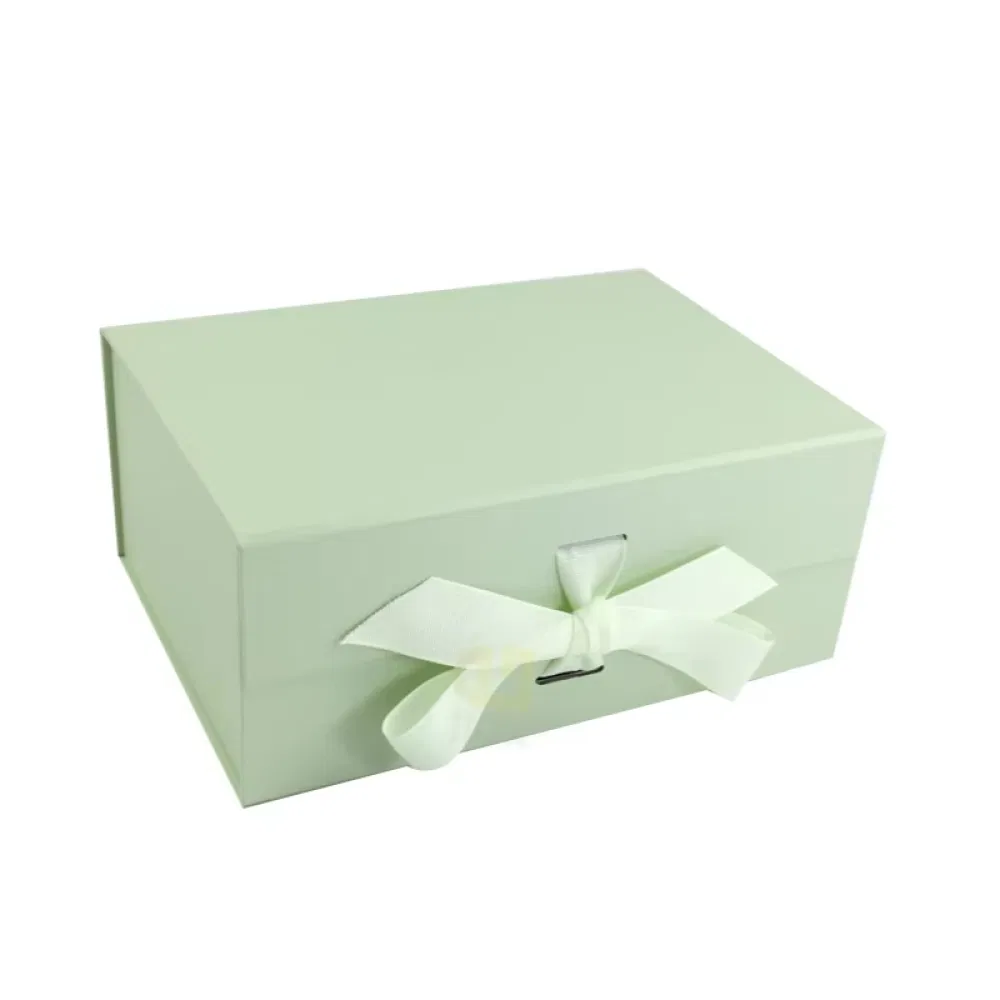 Custom Emballages Rigid Cardboard Packaging Magnetic Folding Gift Paper Box for Wedding
