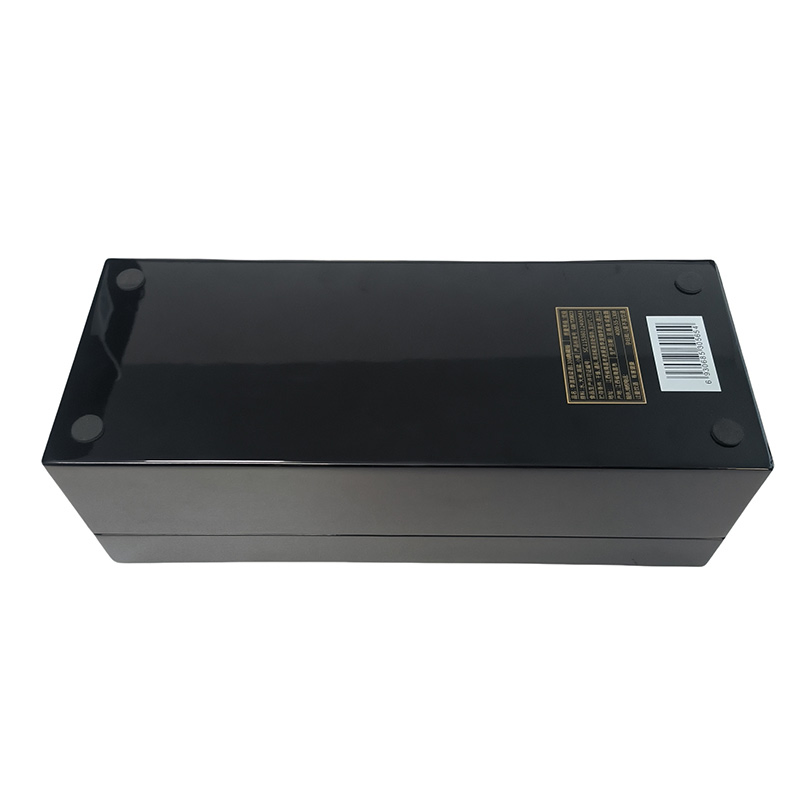 Customized Luxury High Gloss Lacquer Wooden Wine Box for Elegant Gifts