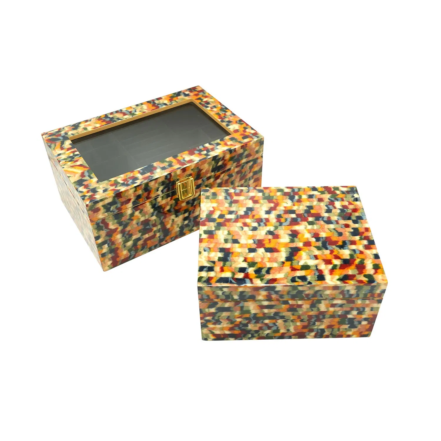OEM Fashion Necklace Jewellery Gift Packaging Box Bracelet Wooden Storage Box