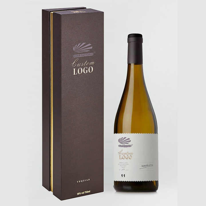 Customized High-End Wooden Matte Paint Wine Box