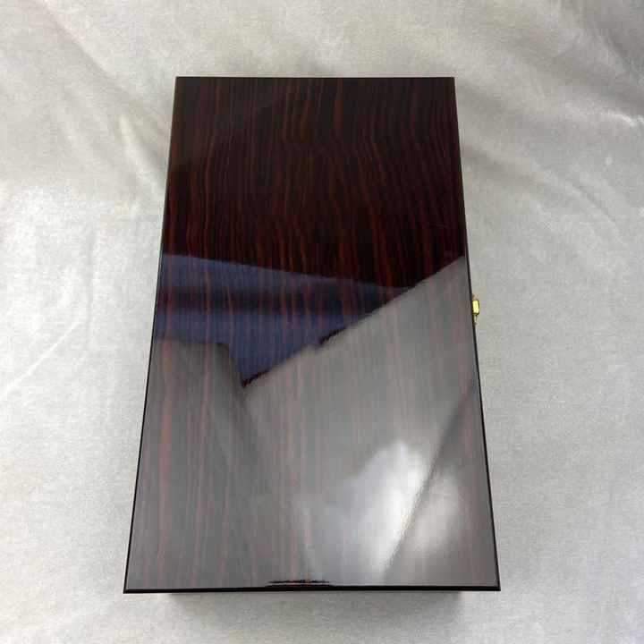 Piano Lacquer Red Wine Perfume Packaging Collection Gift Display Ready-Made Customizable Wooden Box