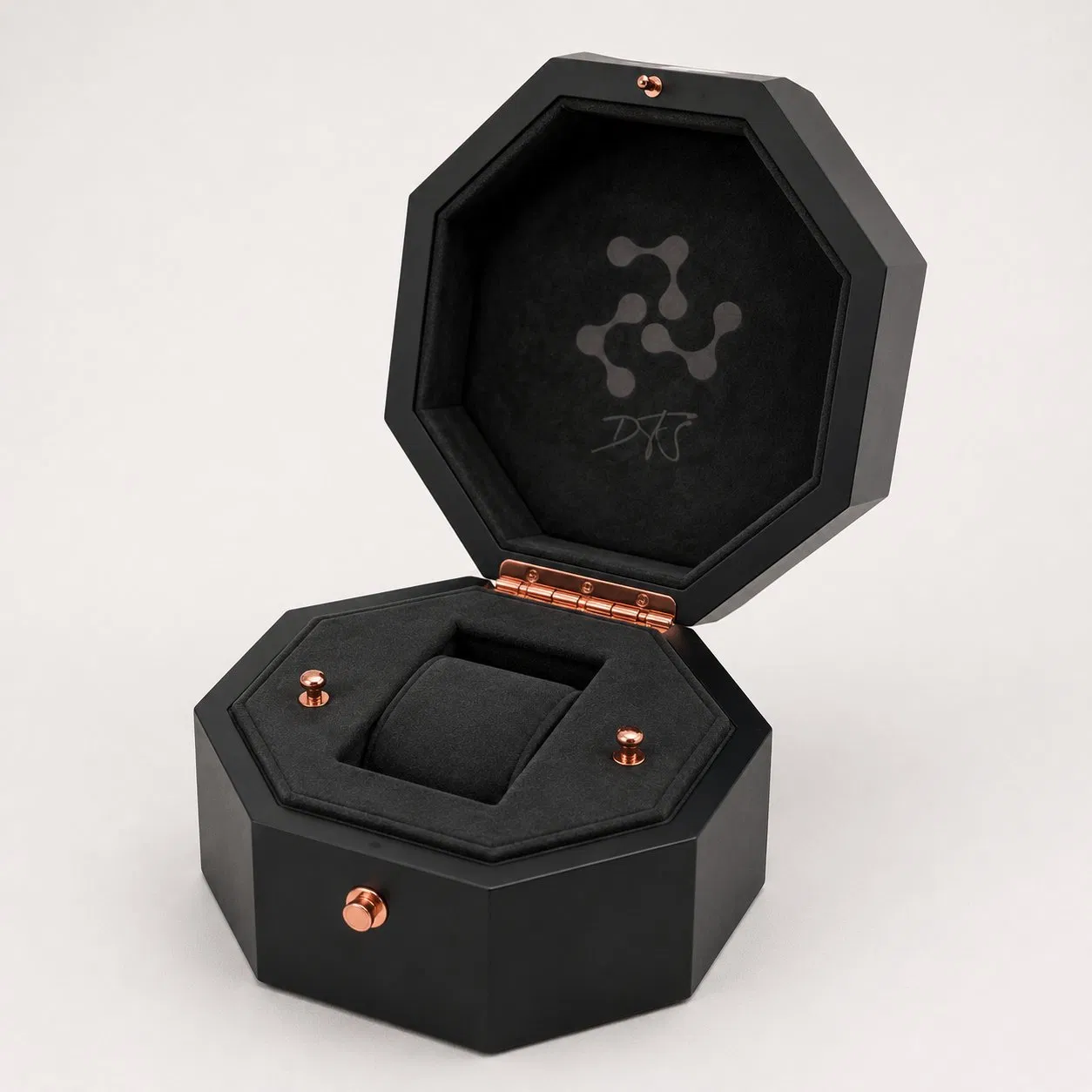 Luxury MDF Box Watch Organizer Wooden Gift Box with Velvet Interior for Premium Watch Storage