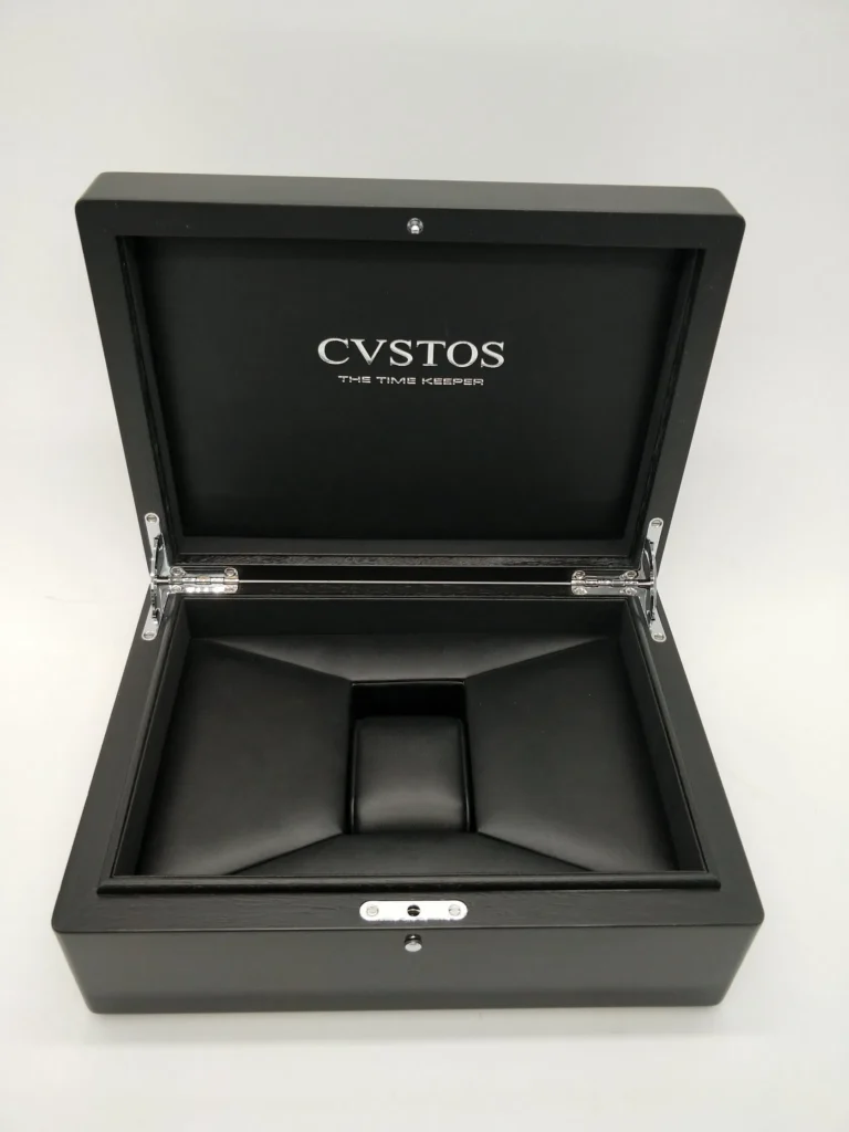 Luxury Black Color Piano Paint Storage Box Watch Packaging Box