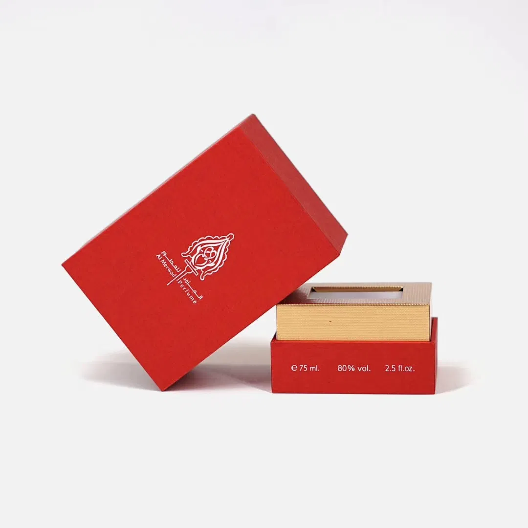 High-End Round Shape Cardboard Paper Perfume Packaging Box