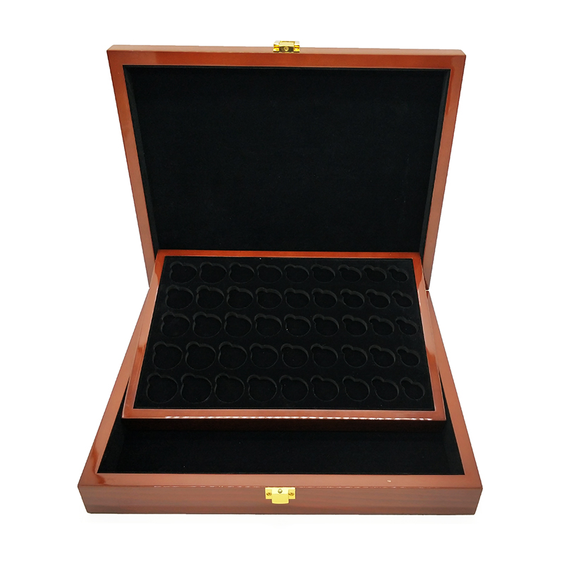 Wooden Packaging Collection Gift Box for Commemorative Coins