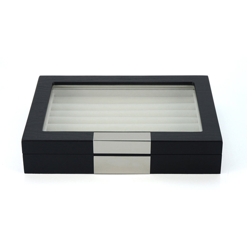 Luxury High End Wooden Cufflinks Storage Box Jewelry Gift Box