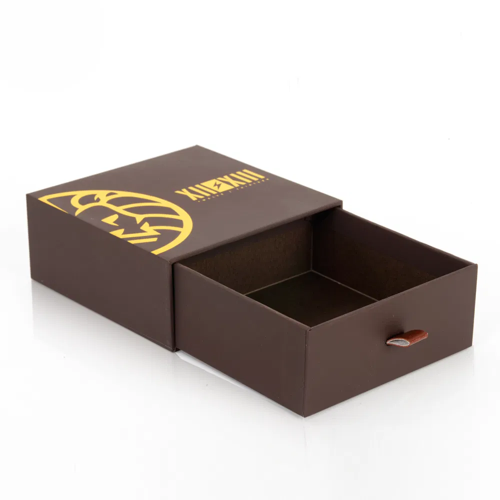 Custom Design Luxury Packaging Slide Boxes Cardboard Drawer Storage Paper Gift Box