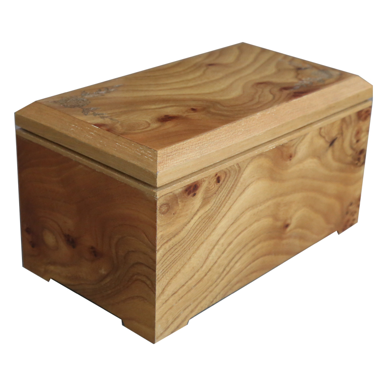 Custom Wood Cremation Urns Box Various Size Wooden Pet Urns