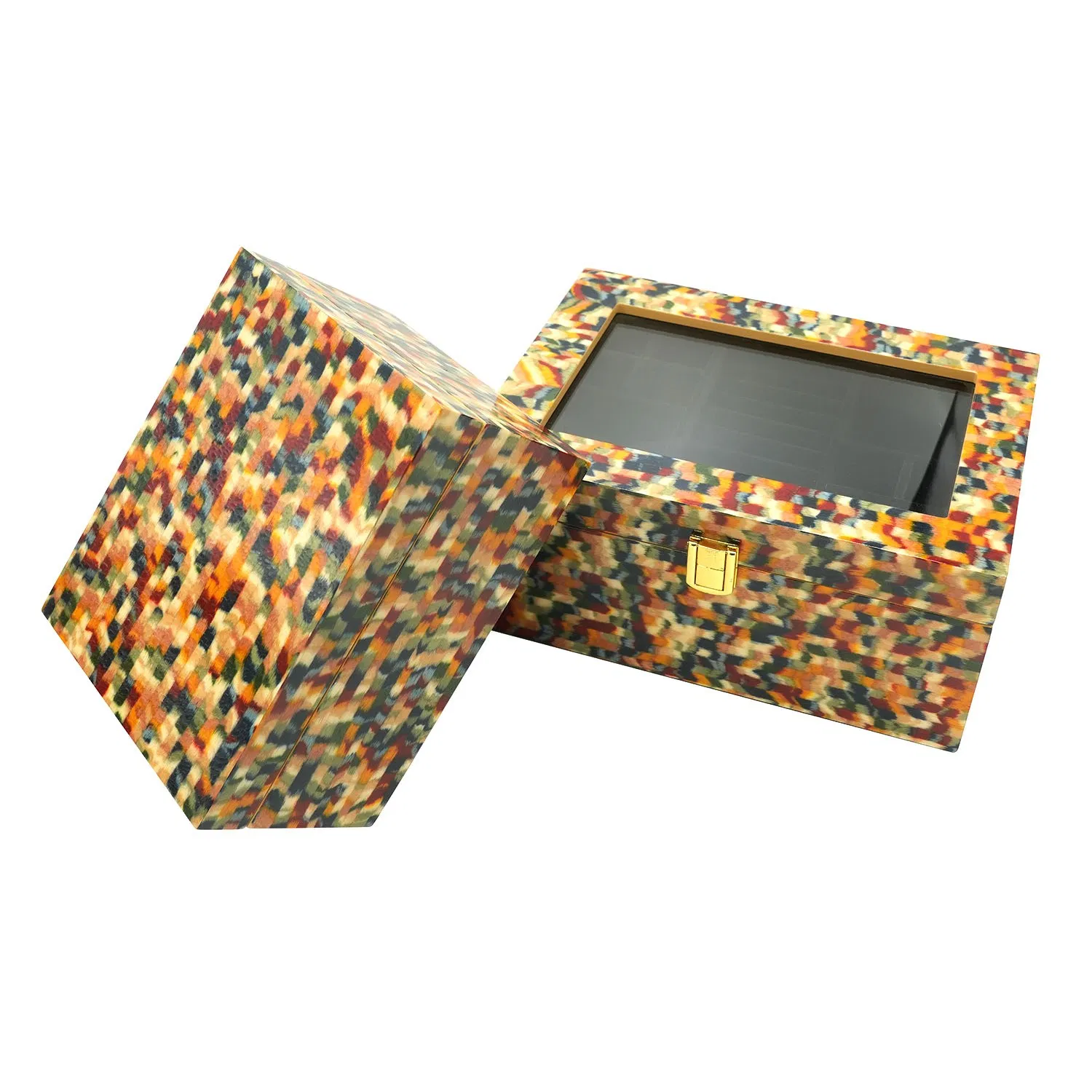 Luxury Wooden Rings Pendants Bracelets Necklaces Jewelry Packaging Display Box for Gifts