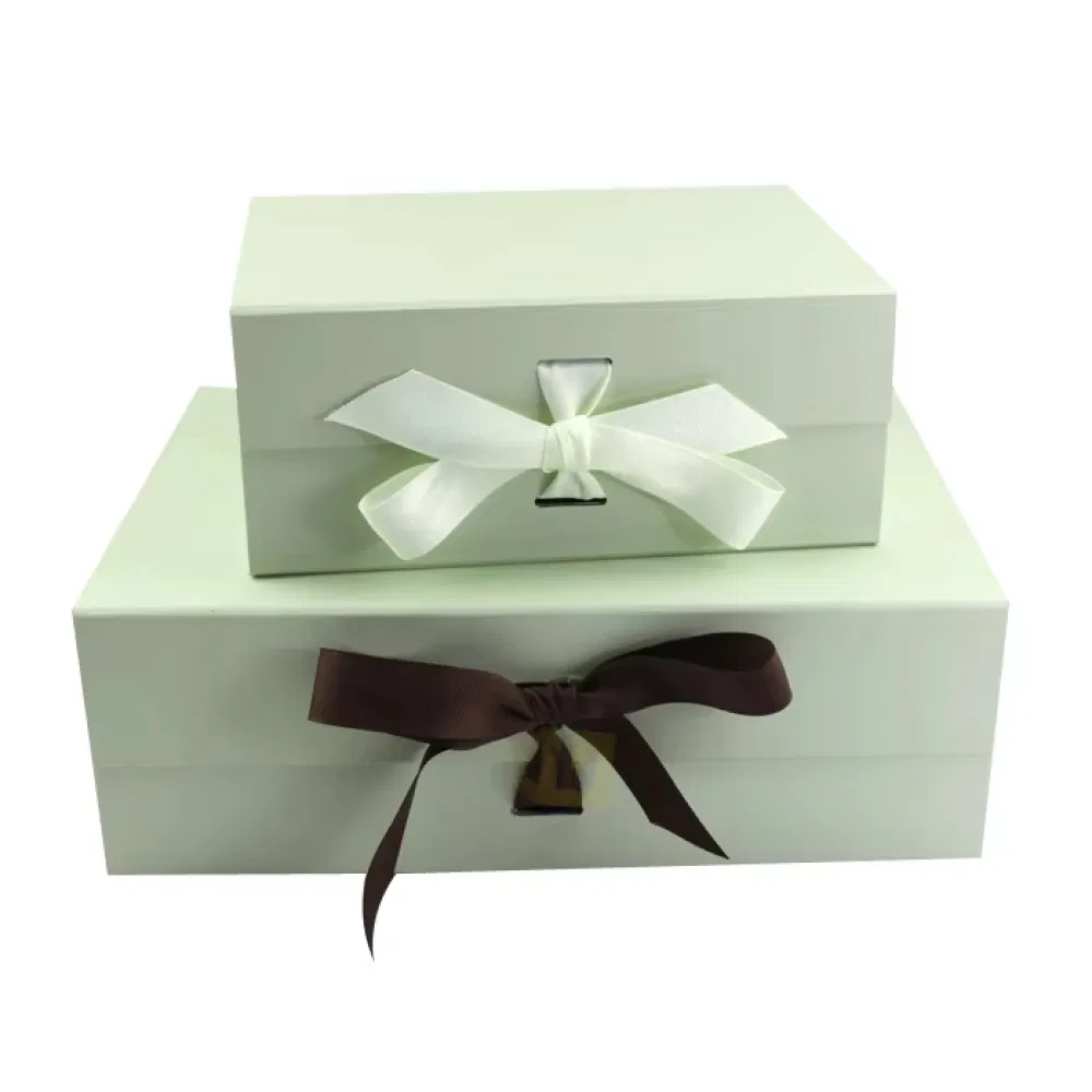 Custom Emballages Rigid Cardboard Packaging Magnetic Folding Gift Paper Box for Wedding