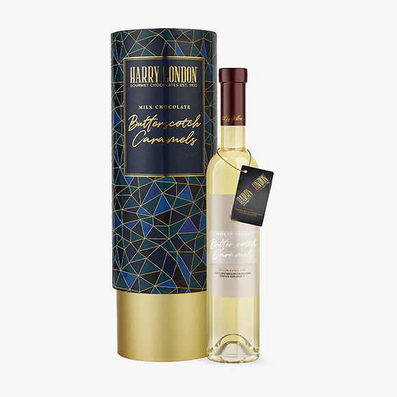 Customized High-End Wooden Matte Paint Wine Box