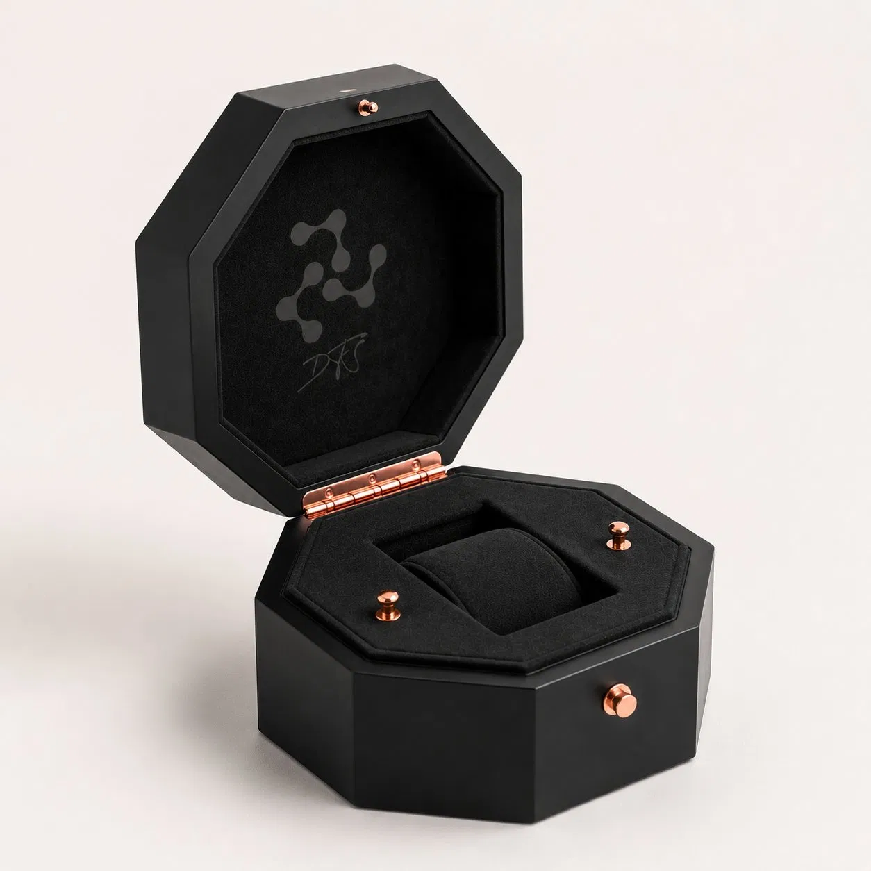 Luxury MDF Box Watch Organizer Wooden Gift Box with Velvet Interior for Premium Watch Storage