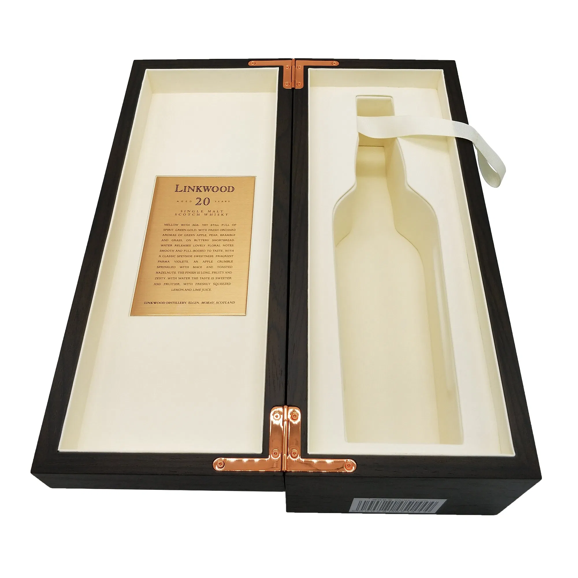 Custom Classic Wooden Single Malt Scotch Whisky Packaging Gift Box