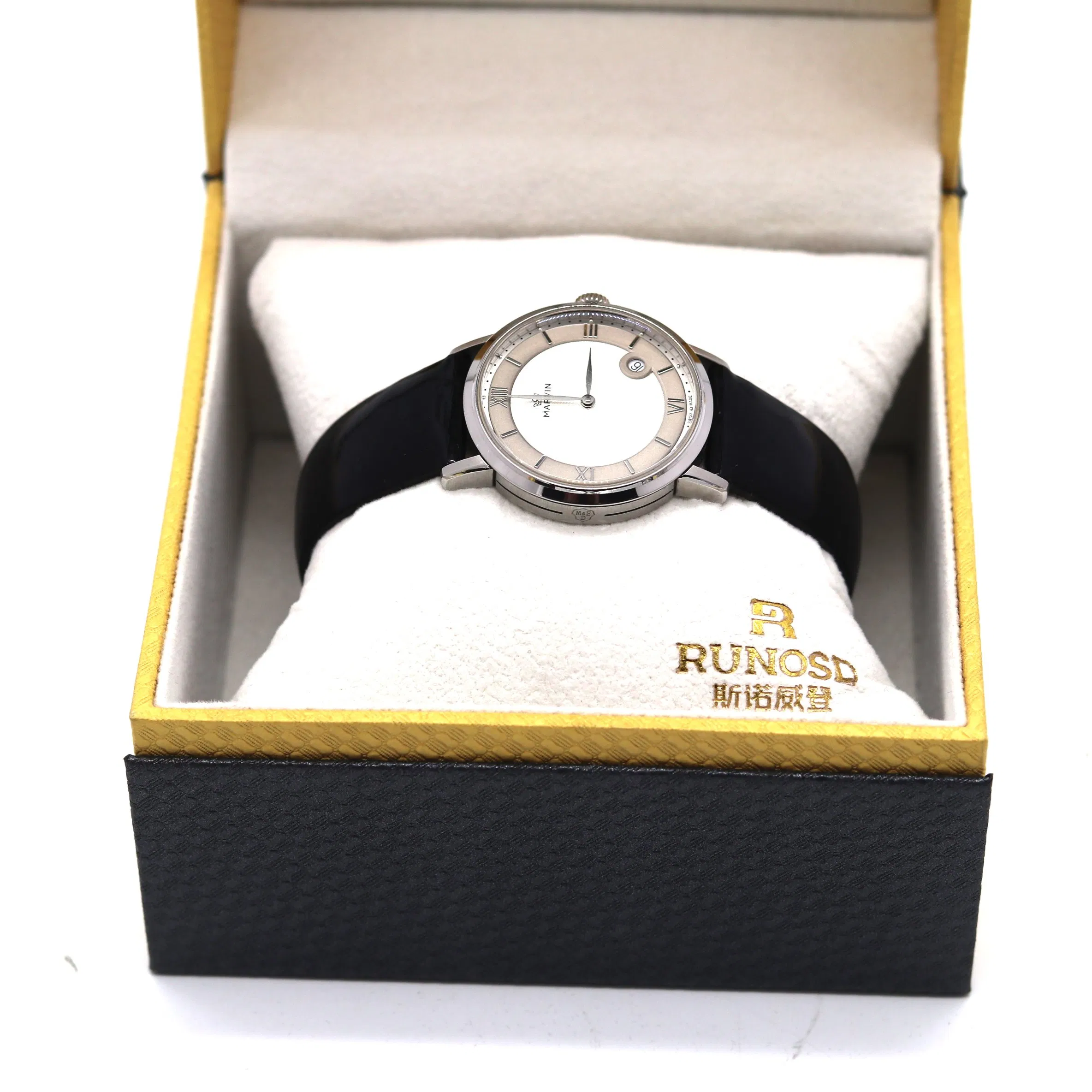 Customized High End Handmade Paper Packaging Single Watch Box