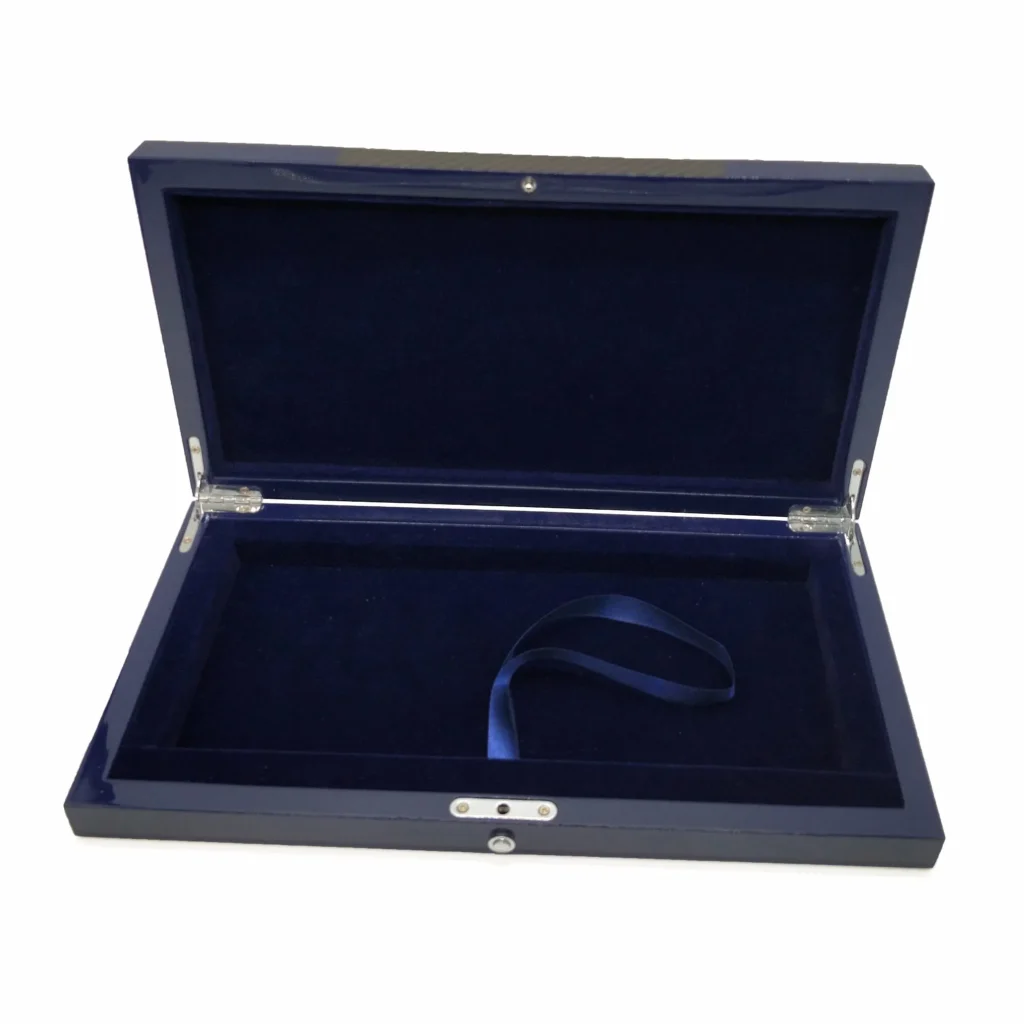 Glossy Lacquer Mobile Phone Storage Box Wooden Gift Packaging Box