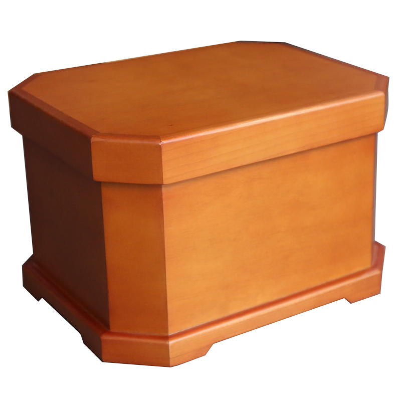 Custom Design Handmade Pet Cremation Wooden Urn for Dogs and Cats