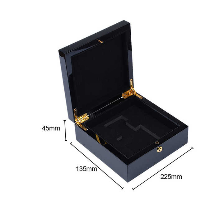 Customized Luxury Wooden Box Large Medium Density Fiberboard Wooden Essential Oil Perfume Wooden Box