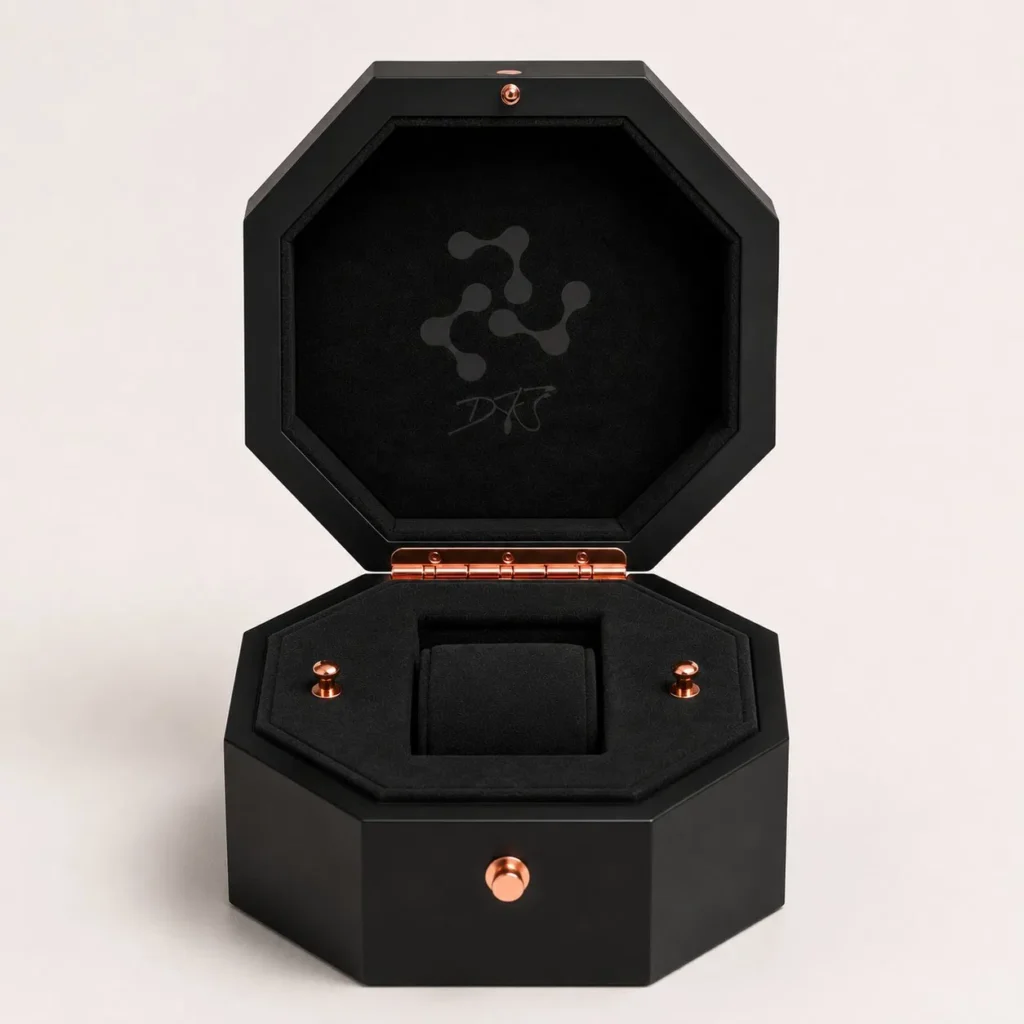 Luxury MDF Box Watch Organizer Wooden Gift Box with Velvet Interior for Premium Watch Storage