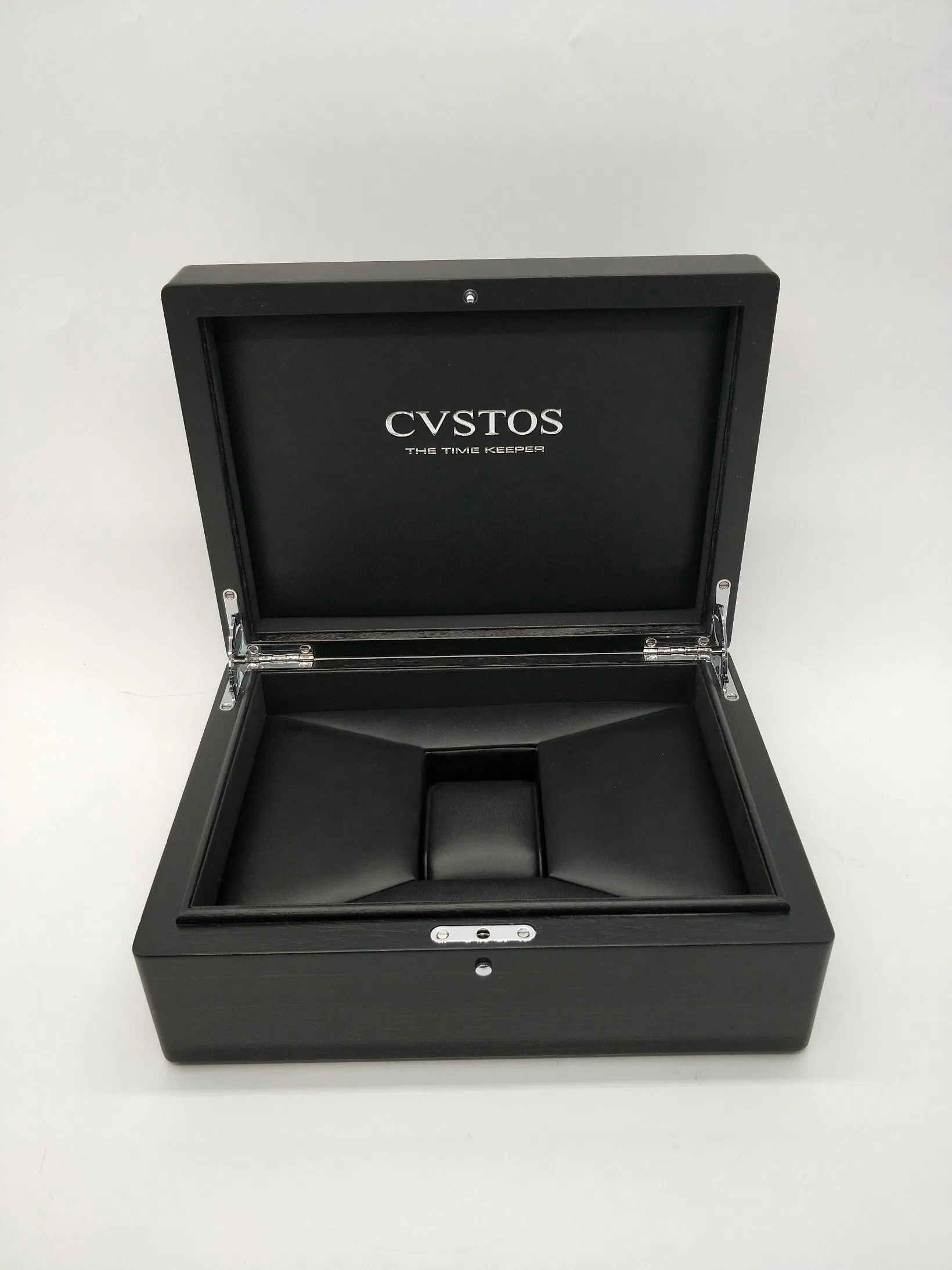 Luxury Black Color Piano Paint Storage Box Watch Packaging Box