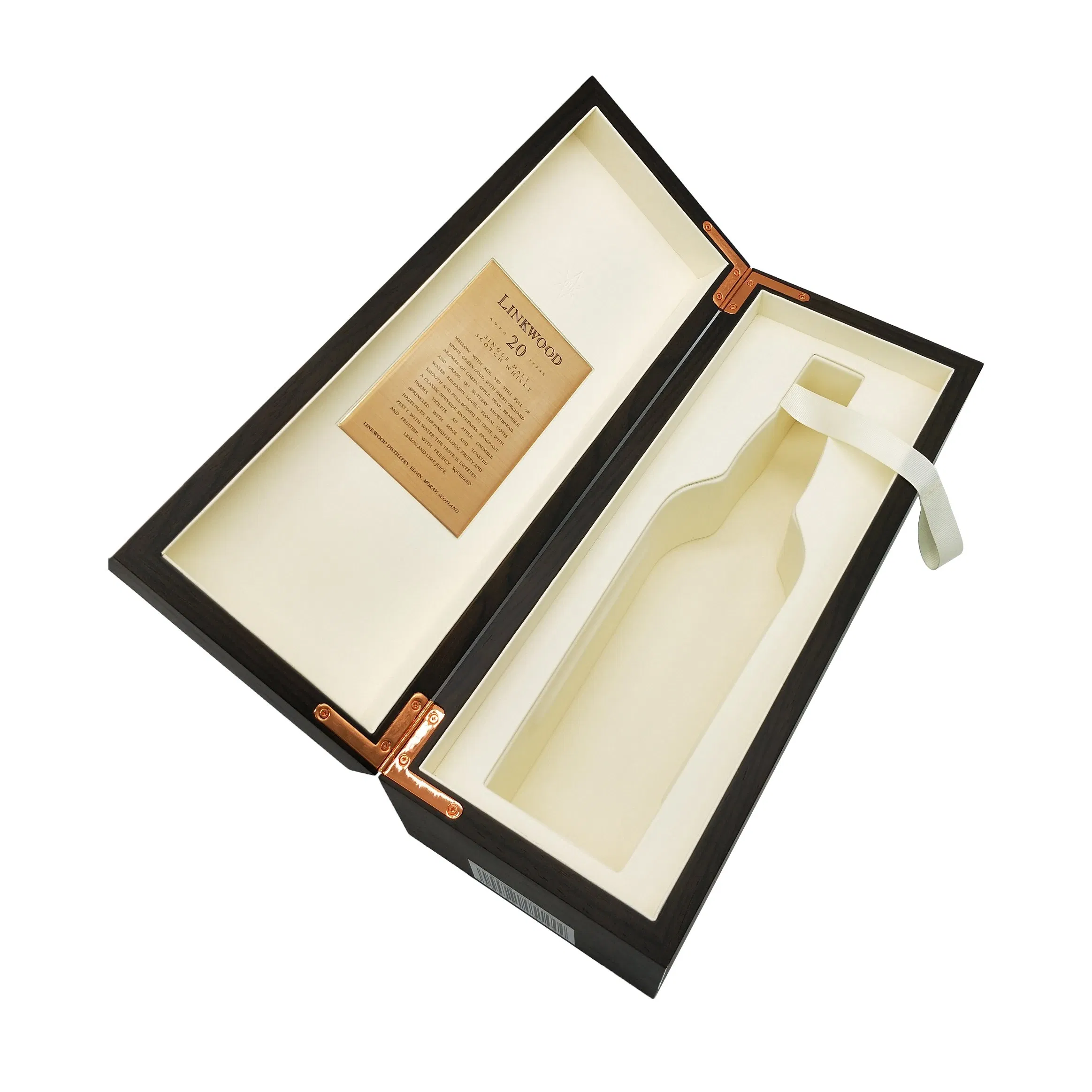Custom Classic Wooden Single Malt Scotch Whisky Packaging Gift Box