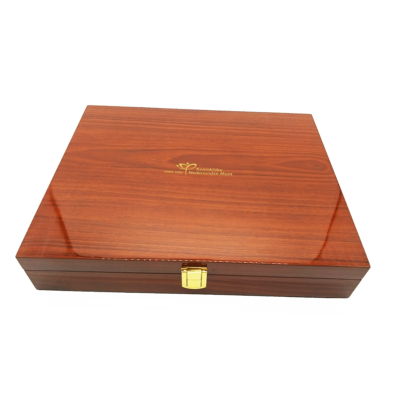 Wooden Packaging Collection Gift Box for Commemorative Coins